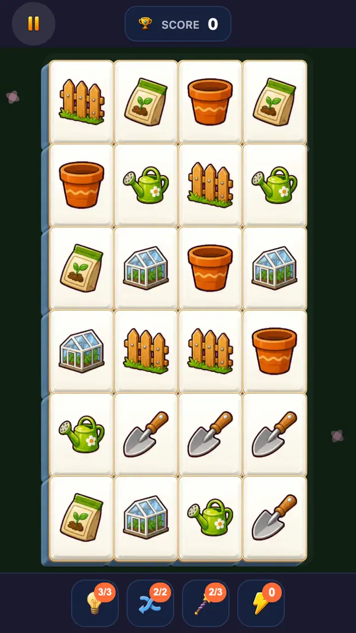 Classic Tile-Matching Gameplay