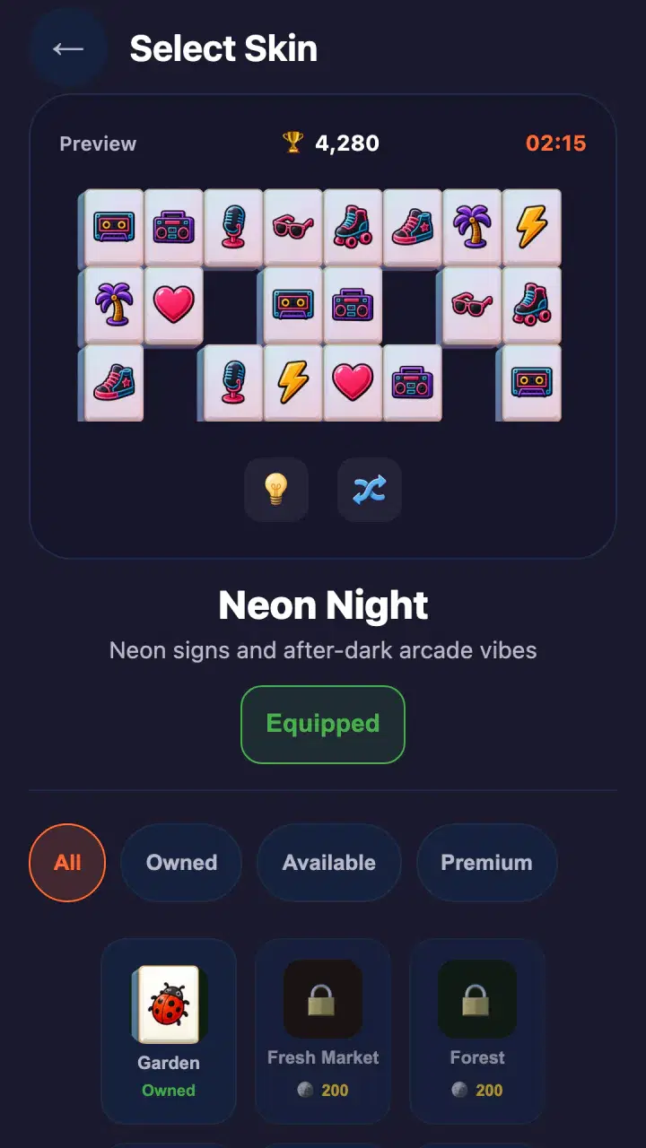Skin Select — 14 Themed Collections